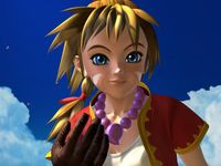 une photo d'Ã©cran de Chrono Cross sur Sony Playstation